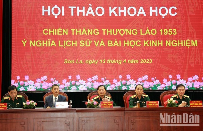 The event is organised jointly by the Ministry of Defence and the Son La Provincial Party Committee.