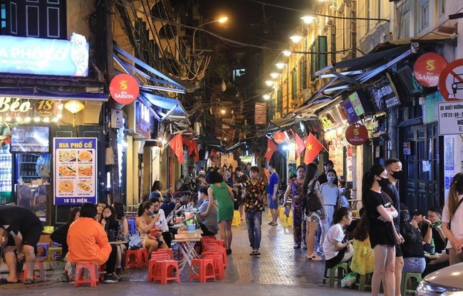 Ta Hien Street in Hanoi. (Photo: NDO/Thanh Dat)