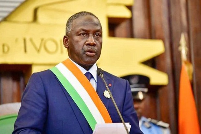 President of Côte d’Ivoire's National Assembly Adama Bictogo. (Photo: quochoi.vn)