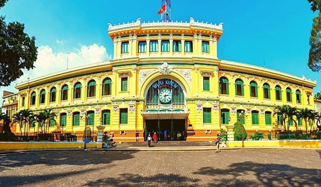 HCM City Central Post Office among world’s 11 most beautiful post offices (Photo: VNA)