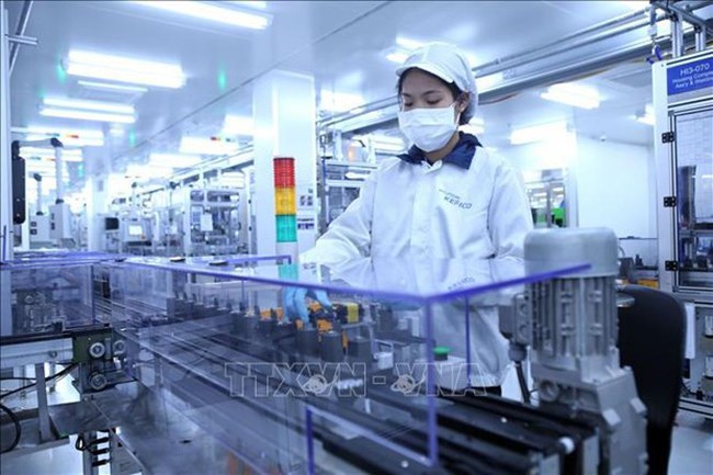 Industrial parks in the northern province of Hai Duong have attracted over 293 million USD in foreign direct investment (FDI) since the beginning of 2023 (Photo: VNA)