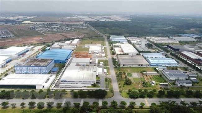 A corner of Vietnam-Singapore Industrial Park in Binh Duong (Photo: VNA)