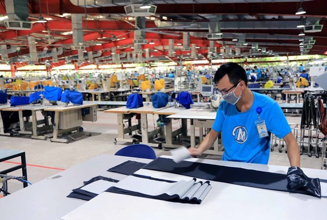 A garment factory of the Maxport Limited Vietnam in Thai Binh province. (Photo: VNA)