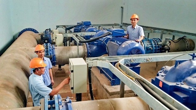 A clean water plant in Thai Nguyen Province.
