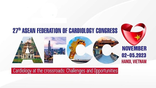 Vietnam to host 27th ASEAN Federation of Cardiology Congress in November (Photo: afcc2023.org)