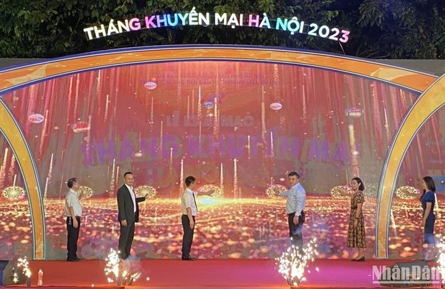 The launch of the Hanoi Promotion Month.