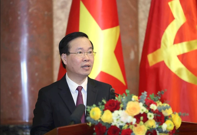 President Vo Van Thuong