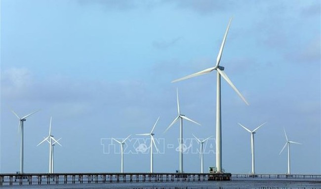 Bac Lieu wind farm (Photo: VNA)