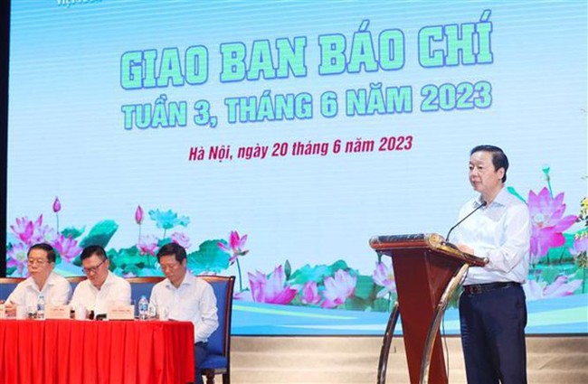 Deputy PM Tran Hong Ha speaks at the event (Photo: VNA)