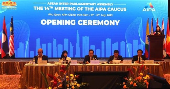 The 14th meeting of AIPA Caucus 14 opens on July 10 in Kien Giang (Photo: VNA)