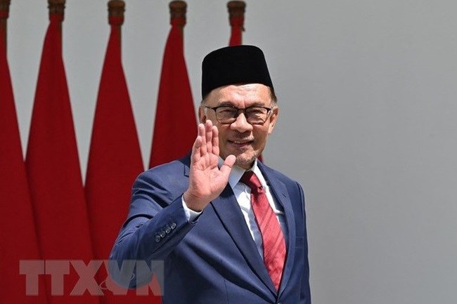 Malaysian Prime Minister Anwar Ibrahim (Photo: VNA)