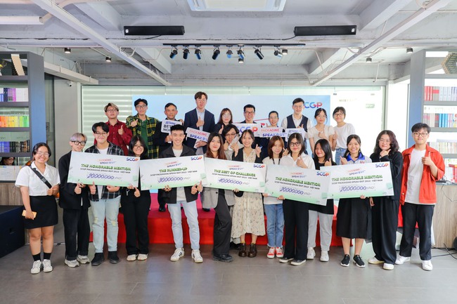 SCGP Packaging Speak Out 2022 - Vietnam competition honored 11 sustainable packaging ideas from talented young designers.