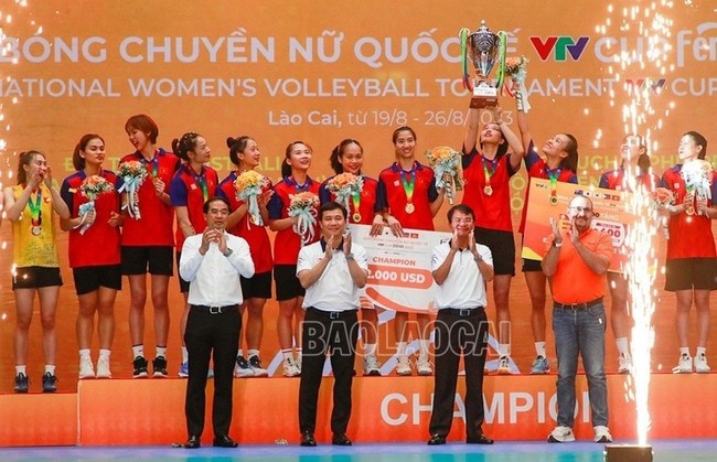Vietnam 1 team secures the championship title of the tournament (Photo: baolaocai.vn)