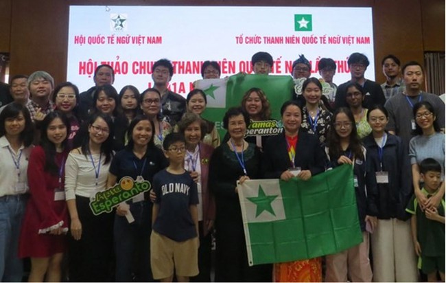 The 41st Esperanto youth joint conference attracts participation of Esperantists from eight countries (Photo: dangcongsan.vn)
