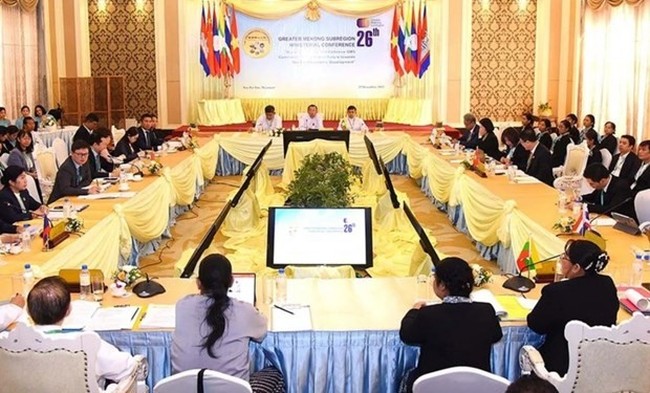 Myanmar hosts the 26th Greater Mekong Subregion (GMS) Ministerial Conference (Photo: Myanmar Ministry of Information)
