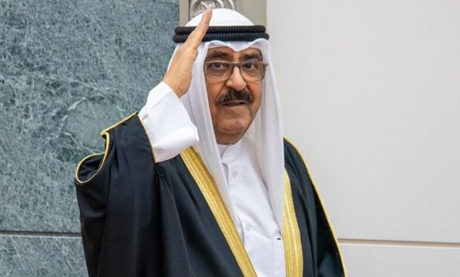 The Emir of Kuwait Sheikh Meshal Al-Ahmad Al-Jaber Al-Sabah