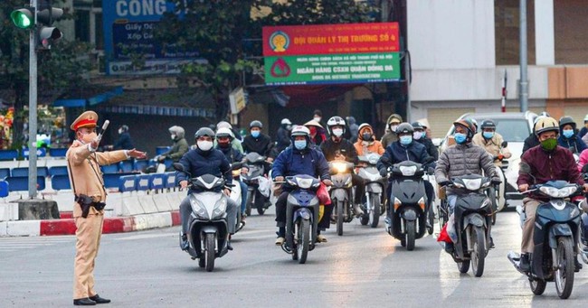 Heavy traffic is forecast during Tet holiday. (Photo: VNA)