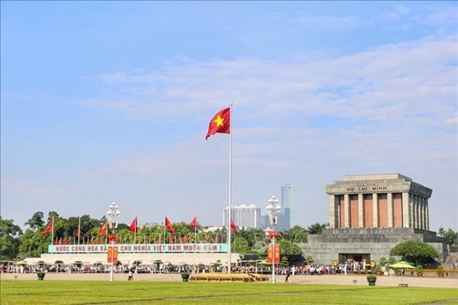 A view of Ho Chi Minh Mausoleum (Photo: VNA)