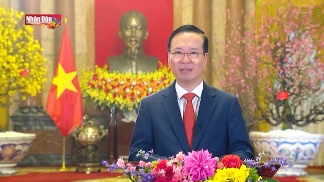 President Vo Van Thuong extends his Lunar New Year greetings.