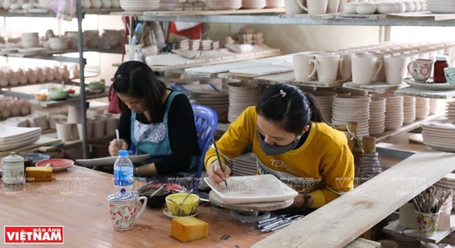 Hanoi's Bat Trang pottery trade village (Photo: VNA)