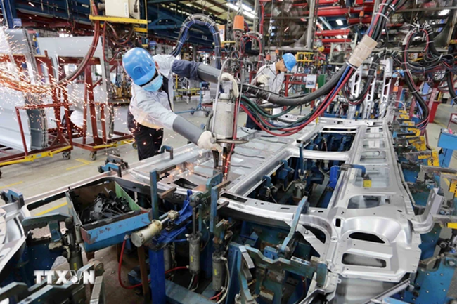 Automobile production at Ford Vietnam (Photo: VNA)