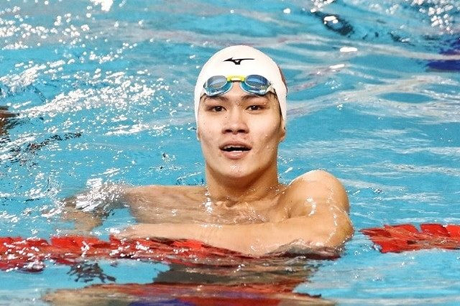 Tran Hung Nguyen won a gold in the men's 400IM at the Thailand Age Group Swimming Championships 2024 in Bangkok. (Photo: VNS/VNA)