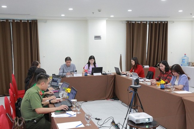 Participants at the training programme (Photo: qdnd.vn)