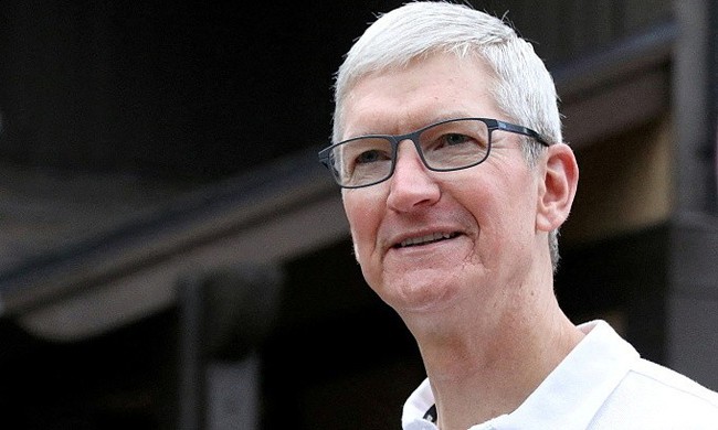Apple CEO Tim Cook seen in an event in the U.S. in 2019. (Photo: Reuters)