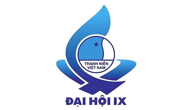 The official logo of the 9th National Congress of the Vietnam Youth Federation