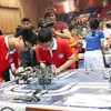 Ninety students in Robothon contest