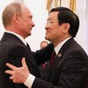 President Sang meets with Russian President Putin