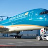 Vietnam Airlines' A350 takes off