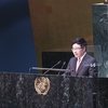 Foreign Minister delivers speeches at UN events