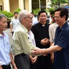 Prime Minister Nguyen Tan Dung meets voters in Haiphong