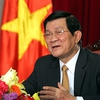 President Sang receives outgoing ambassadors