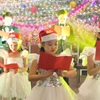 Christmas atmosphere in Hanoi