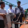 Binh Dinh receives tuna fishing equipment from Japan