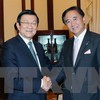 State President meets Kanagawa Prefecture Governor