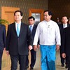 PM Dung arrives in Myanmar for CLMV, ACMECS summits