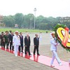 Leaders pay tribute to President Ho Chi Minh on National Day