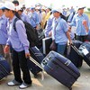 Vietnamese workers in Thailand get work permits