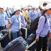 Number of workers overseas up by 8%