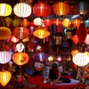 Hue’s paper lanterns, folk paintings revived with modern lamps