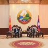 State President meets with Lao former leader