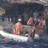 Sunken boat crew rescued near Danang City