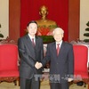 Party Leader receives Chinese Communist Party Delegation