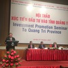 Quang Tri calls for more investment