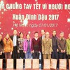 Funds raised to support poor people ahead Lunar New Year