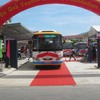 Central city debuts new public bus routes