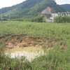 10 sinkholes appear near Quảng Bình power plant